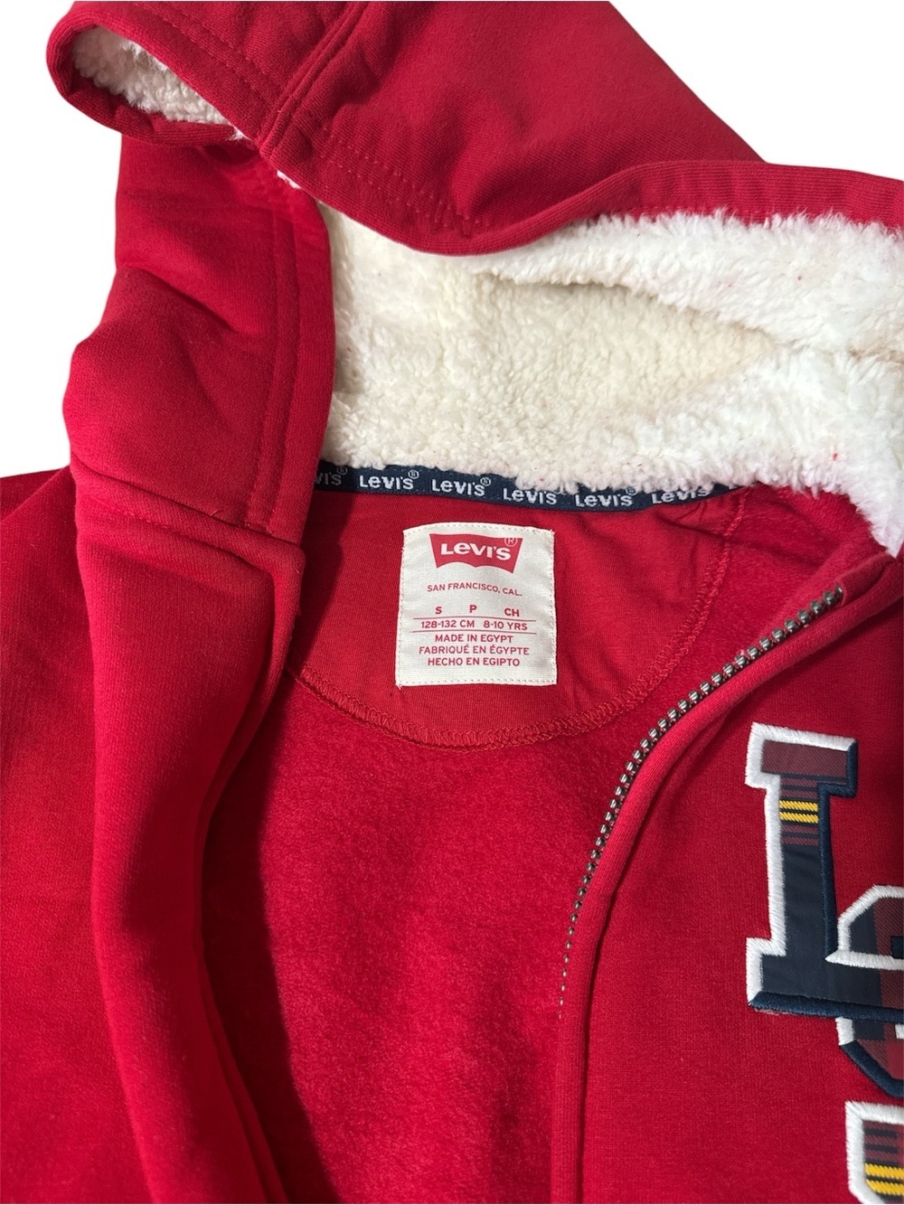 Levi's Boys'Regular-Fit Long-Sleeve Hoodie new with tag 8-10 yrs - Picture 7 of 7
